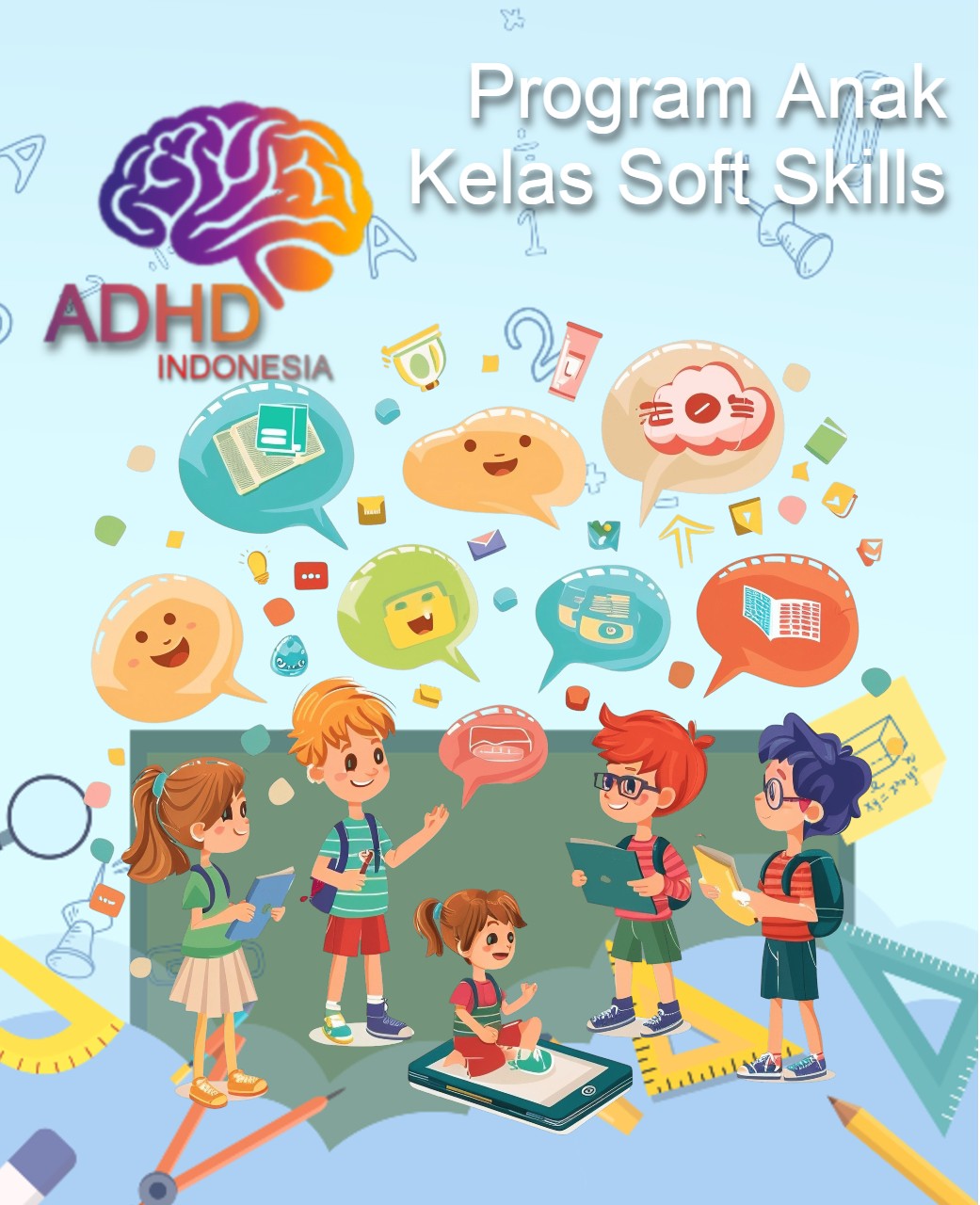 Program ADHD Indonesia Kota Bekasi Kelas Soft Skills Anak ADHD