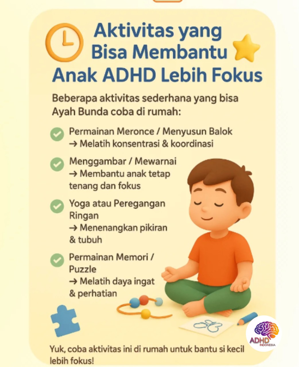 Pendekatan Edukatif yang Tepat untuk Anak ADHD di Kota Bekasi