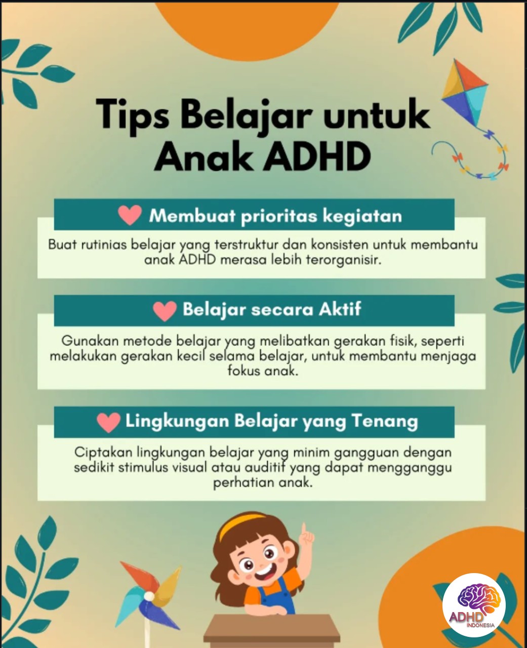 Strategi Belajar yang Cocok untuk Anak ADHD di Kota Bekasi